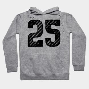 Rough Number 25 Hoodie